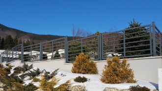Moderní ploty kovové fotogalerie