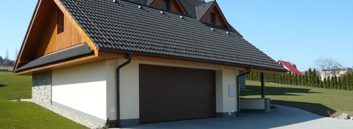 Sekční garážová vrata KRUŽÍK - realizace Frýdek Místek