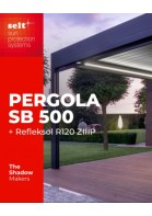 Technická dokumentace bioklimatická pergola SB500, SB400