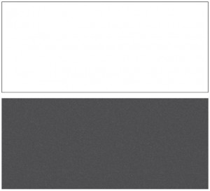 Základní odstíny pergoly - bílá RAL 9019 v matném provedení a grafitově šedá FSM 71319