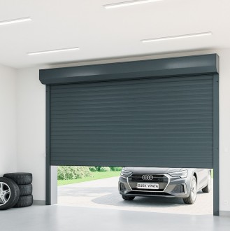 Rolovací vrata nezabírají místo pod stropem