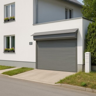 Rolovací vrata montována zvenčí