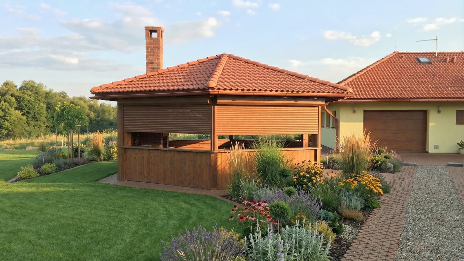 Venkovní rolety do pergoly Ostrava, Frýdek-Místek, Český Těšín, Třinec, Hnojník, Jablunkov, Karviná , Bohumín, Orlová, Havířov, Nový Jičín