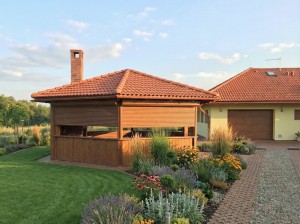 Hliníkové venkovní rolety do pergoly, realizace Třinec