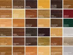 V současnosti máme k dispozici více než 35 imitací dřeva a 25 imitací ušlechtilých kovů a barevných fólií.