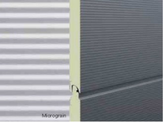 Sekční garážová vrata HORMANN micrograin (V profil).